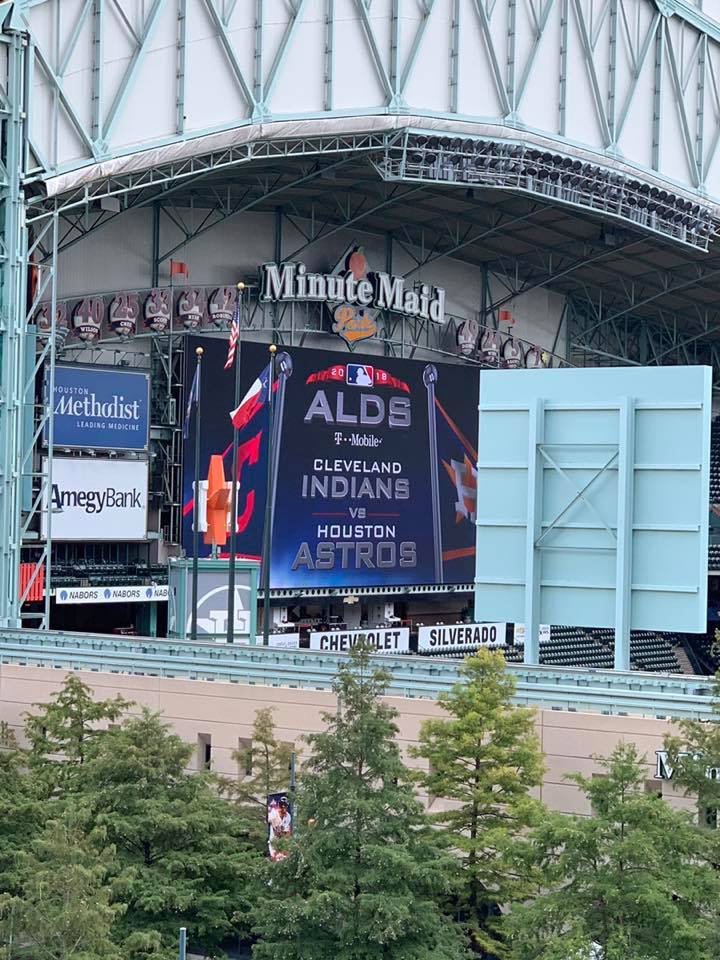 Downtown Houston, Minute Maid Park Entrance - Home of the Astros